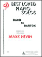 50 Best Loved Piano Solos piano sheet music cover